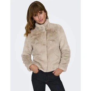 Onlnewvıda Faux Fur Jacket cc Otw Bej