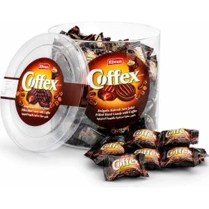 Coffex Kahveli Şeker 1000 Gr. Silindir (1 Kutu)