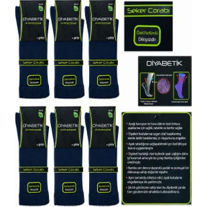 Erkek Bambu Şeker Çorabı 8100 - 6 Adet
