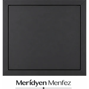 Meridyen Menfez Alüminyum Müdahale Kapağı Bas-Aç