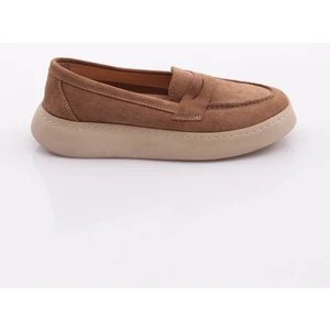 Dgn 405-E Kadın Kalın Taban Loafer Ayakkabı