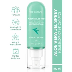 Bade Natural Aloe Vera Onarıcı Jel Sprey Güneş Sonrası %100 Doğal 100 ml