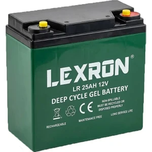 12V/25AH Jel Akü Deep Cycle