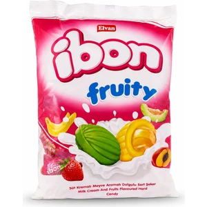 Ibon Sütlü Meyveli Şeker 1000 Gr. (1 Poşet)
