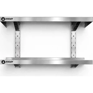 2 Katlı Duvar Rafı 140*30*30
