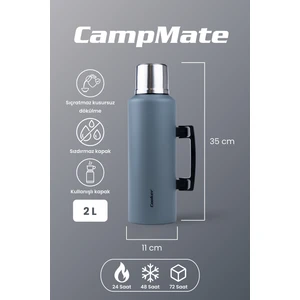 Campmate 2 Litre Paslanmaz Çelik Termos