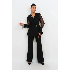 Dorne Moda Geniş Paça Takım
