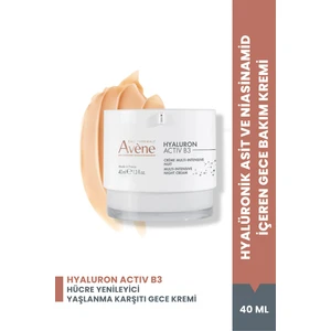 Hyaluron Activ B3 Hyaluronik Asit ve Niasinamid Gece Kremi 40 ml