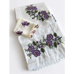4 Parça El Yapımı Çeyizlik Set