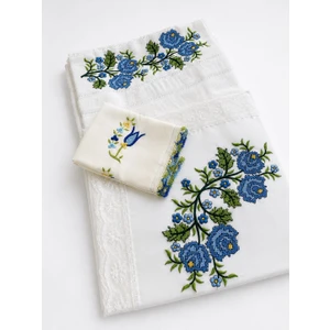 4 Parça El Yapımı Çeyizlik Set