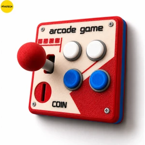Retro Arcade Işık Anahtarı Kapağı
