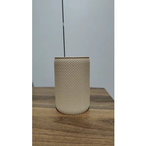 Mini Masaüstü Çöp Kutusu - Bej