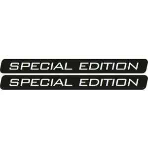 Specıal Edıtıon Logo Damla Stıcker