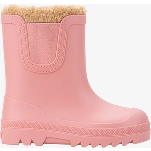Verona Borreguito Kürklü Bebek Pembe Bot