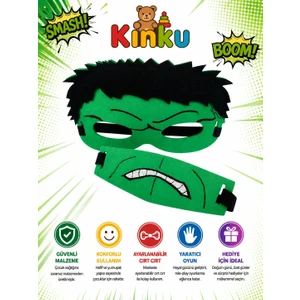 Hulk Maske Avengers Maske 20 cm