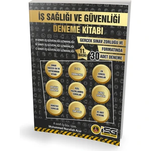 İsg Türkiye Sınav Isg Deneme Kitabı 2026