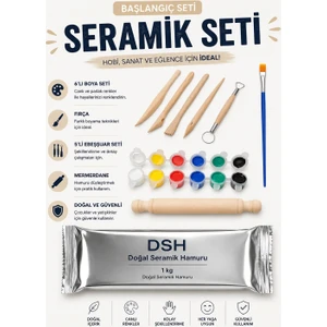 Oyun ve Sanat Seramik Hamuru Başlangıç Seti 3