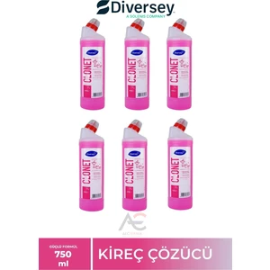 - Taskı Clonet Extra - Banyo Temizleyici ve Kireç Çözücü 6 Lı