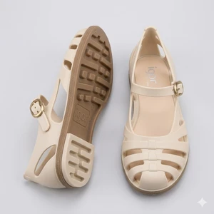 Paris Kadın Sandalet  S10377-002 Ivory