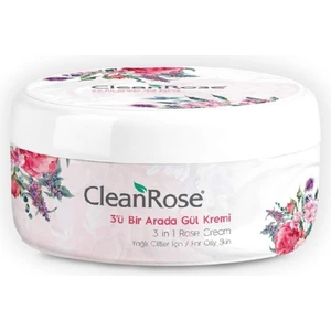 Clean Rose Yağlı Ciltlere  Krem (125 ML)