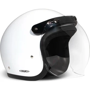 Vintage Flip Up Bubble Visor Clear Vizör