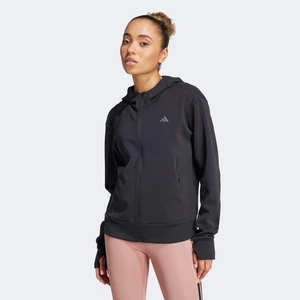 Designed 4 Full Zip Kadın Siyah Sweatshirt.-