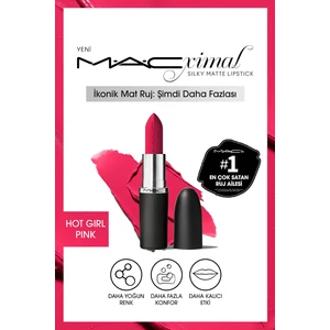 Macximal Silky Matte Mat Bitişli Ruj - Hot Girl Pink