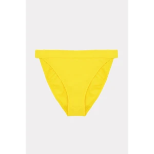 Sarı Slip Tek Alt Bikini