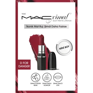 Macximal Mini Mac Silky Matte Lipstick - D For Danger 1.8g