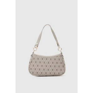 Farme Monogram Baget ve Çapraz Çanta Bej