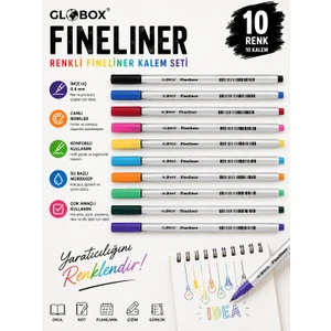 Fineliner Kalem 10 Lu Pp Kutu 3240