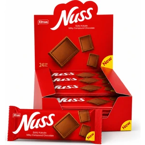 Nuss Tablet 19 gr x 24 Adet (1 Kutu)