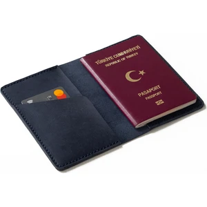 Mimas Design Hakiki Deri Pasaport Kılıfı