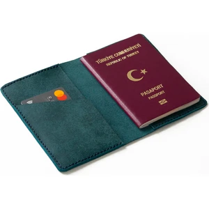 Mimas Design Hakiki Deri Pasaport Kılıfı