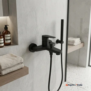 Zero Mat Siyah Banyo Bataryası