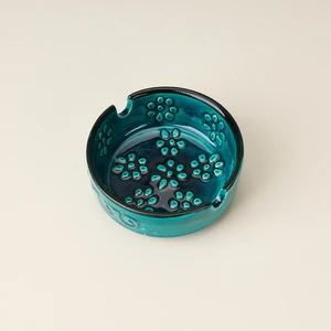 Deco Çini Küllük - Renkli - 8 cm