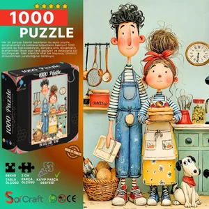 Soi Craft 1000 Parça Puzzle En Tatlı Tarif Sevgi #6549