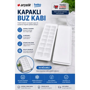 Kapaklı Buz Kabı