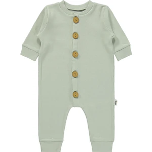 Civil Baby Düz Basic 1-6 Ay Tulum - Yeşil