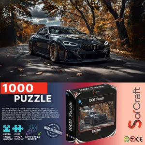 Soi Craft 1000 Parça Puzzle Black Bmw #6567