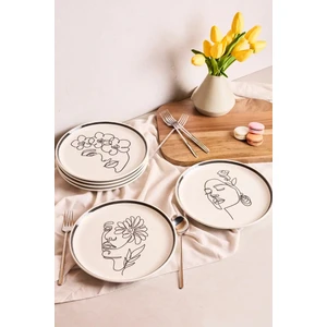 Viso 6 Kişilik Pasta Takımı 21 cm