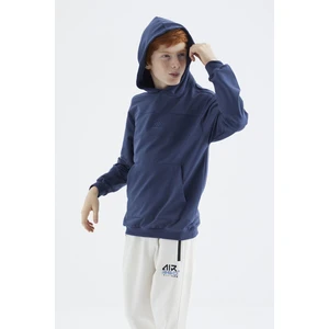 Tommy Life Parlament Kapüşonlu Basic Erkek Çocuk Sweatshirt - 11181