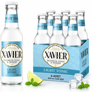 XAVIER Premium Tonic & Mixers Light Tonic 200 ML x 6