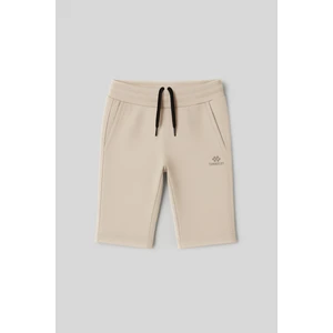 Tommy Life Bej Standart Fit Basic Performans Erkek Çocuk Şort - 11303