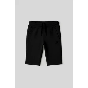 Siyah Standart Fit Basic Performans Erkek Çocuk Şort - 11303