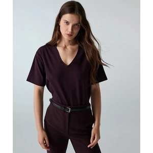 V yaka basic tişört IW6260070138008