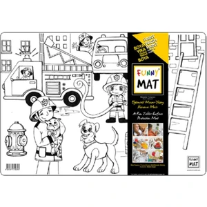 Mat- İtfaiyeler - 33,5x48cm