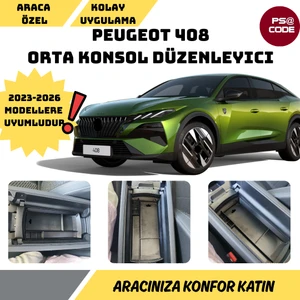 PSA Code Peugeot 408 Orta Kolsol Düzenleyici-Organizer