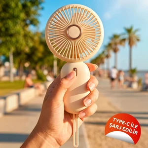 Mini Taşınabilir Fan Type-C Şarjlı El Vantilatörü Fn-65