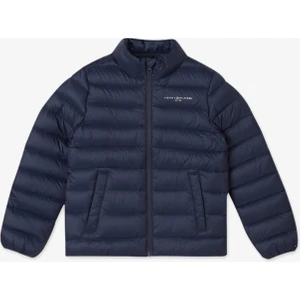 Tommy Hilfiger Essential Light Down Çocuk Mavi Ceket
